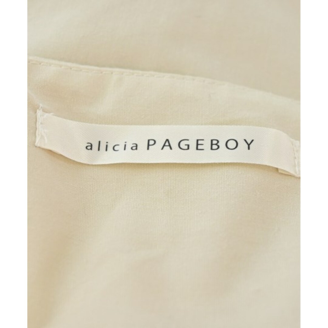 PAGEBOY(ページボーイ)のPAGE BOY ページボーイ ブラウス F ベージュ 【古着】【中古】 レディースのトップス(シャツ/ブラウス(長袖/七分))の商品写真