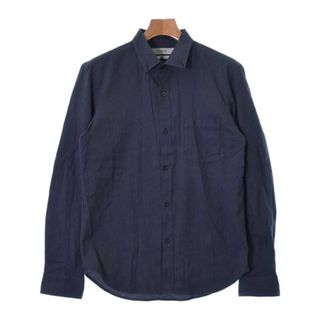 ノンネイティブ(nonnative)のnonnative カジュアルシャツ 2(M位) 紺x白(ドット) 【古着】【中古】(シャツ)