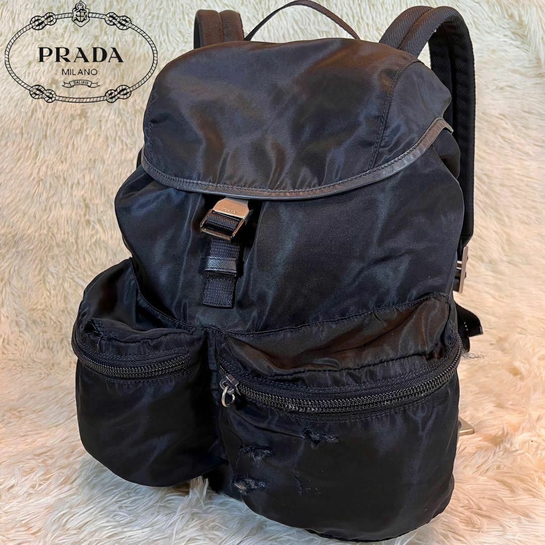 ★PRADA  ★ プラダ　 三角ロゴ　ナイロンリュック