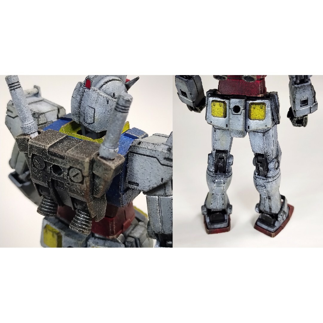 HGUC RX-78 ガンダム 塗装完成品 1/144 プラモデル