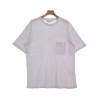 アンユーズド(UNUSED)のUNUSED アンユーズド Tシャツ・カットソー 2(M位) ライトグレー 【古着】【中古】(Tシャツ/カットソー(半袖/袖なし))