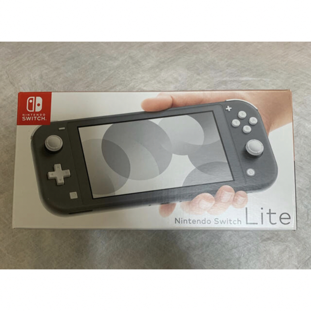 Nintendo Switch(ニンテンドースイッチ)のNintendo Switch Lite   グレー　新品未開封 エンタメ/ホビーのゲームソフト/ゲーム機本体(携帯用ゲーム機本体)の商品写真