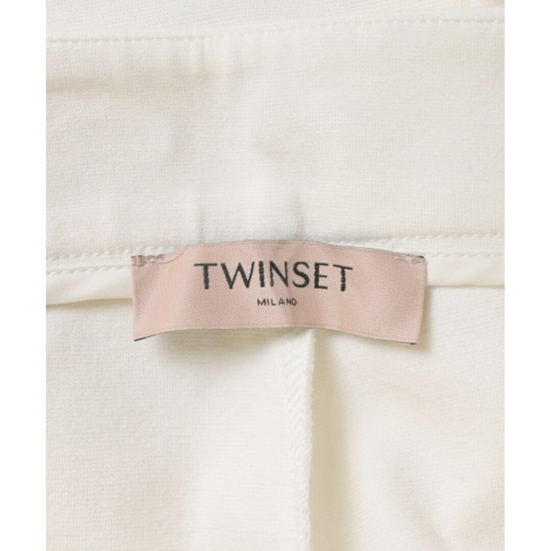 TWIN-SET(ツインセット)のTWIN-SET ツインセット パンツ（その他） 38(S位) オフホワイト 【古着】【中古】 レディースのパンツ(その他)の商品写真