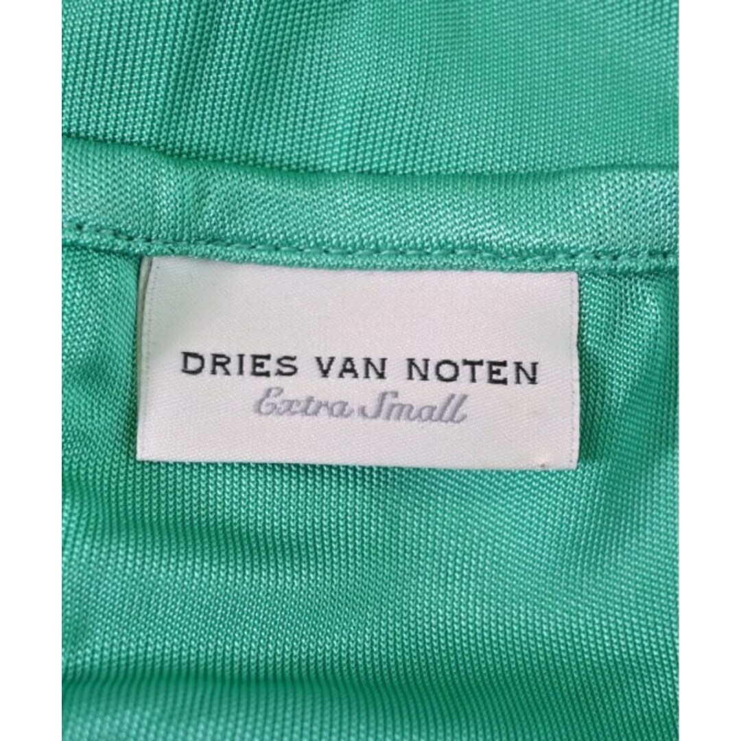 DRIES VAN NOTEN(ドリスヴァンノッテン)のDRIES VAN NOTEN ドリスヴァンノッテン ひざ丈スカート XS 緑 【古着】【中古】 レディースのスカート(ひざ丈スカート)の商品写真