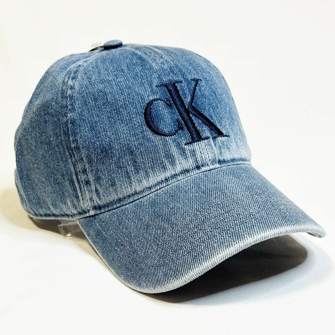 Calvin Klein カルバンクライン 帽子 デニム キャップ ブルー 青