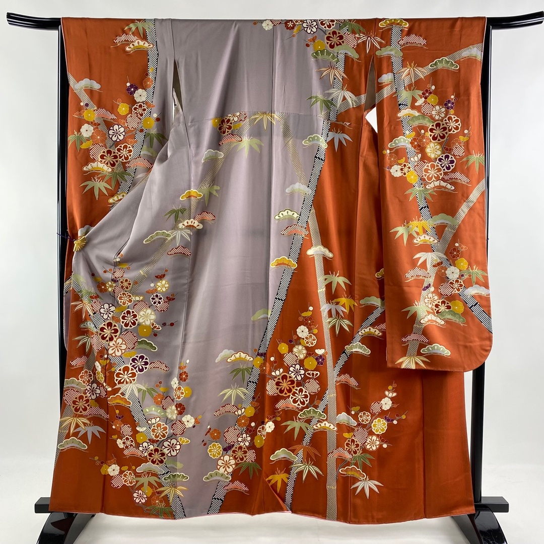 振袖 美品 秀品 身丈161cm 裄丈65cm 正絹