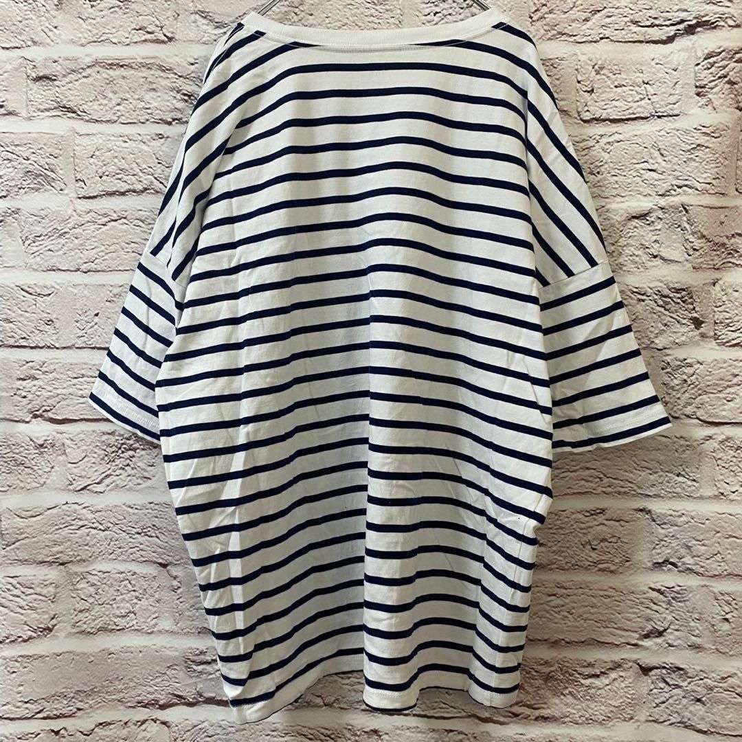 GAP(ギャップ)のGAP Tシャツ　ボーダー メンズ　レディース　[ L ] レディースのトップス(Tシャツ(半袖/袖なし))の商品写真