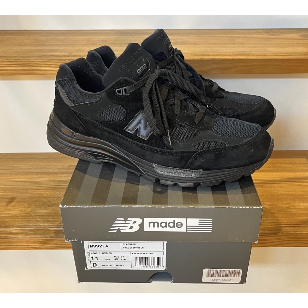 New Balance - M992EA トリプルブラック 29cm triple black 993の通販