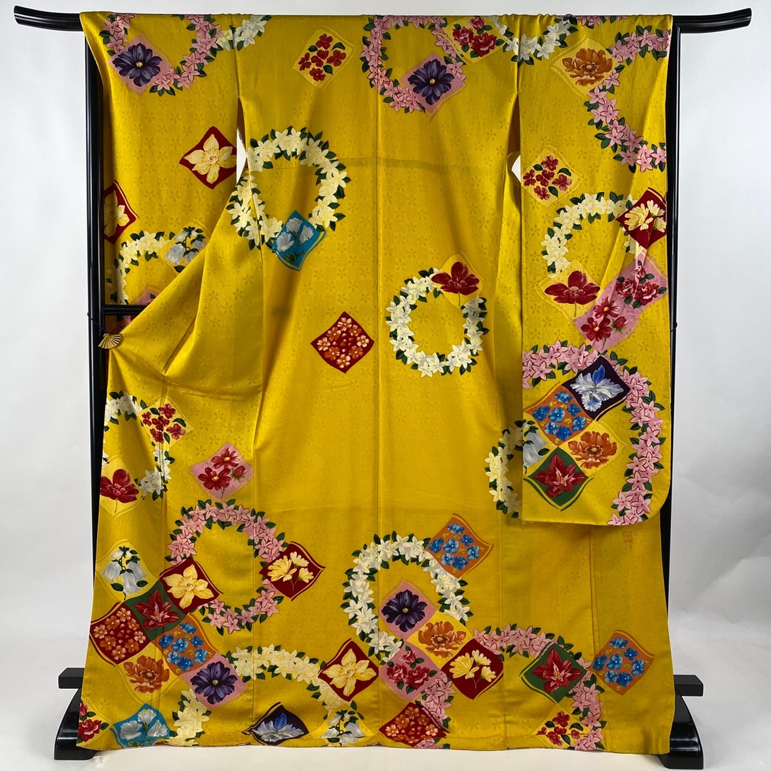 振袖 身丈175cm 裄丈67cm 正絹 美品 名品 | corporatestorytellers.in