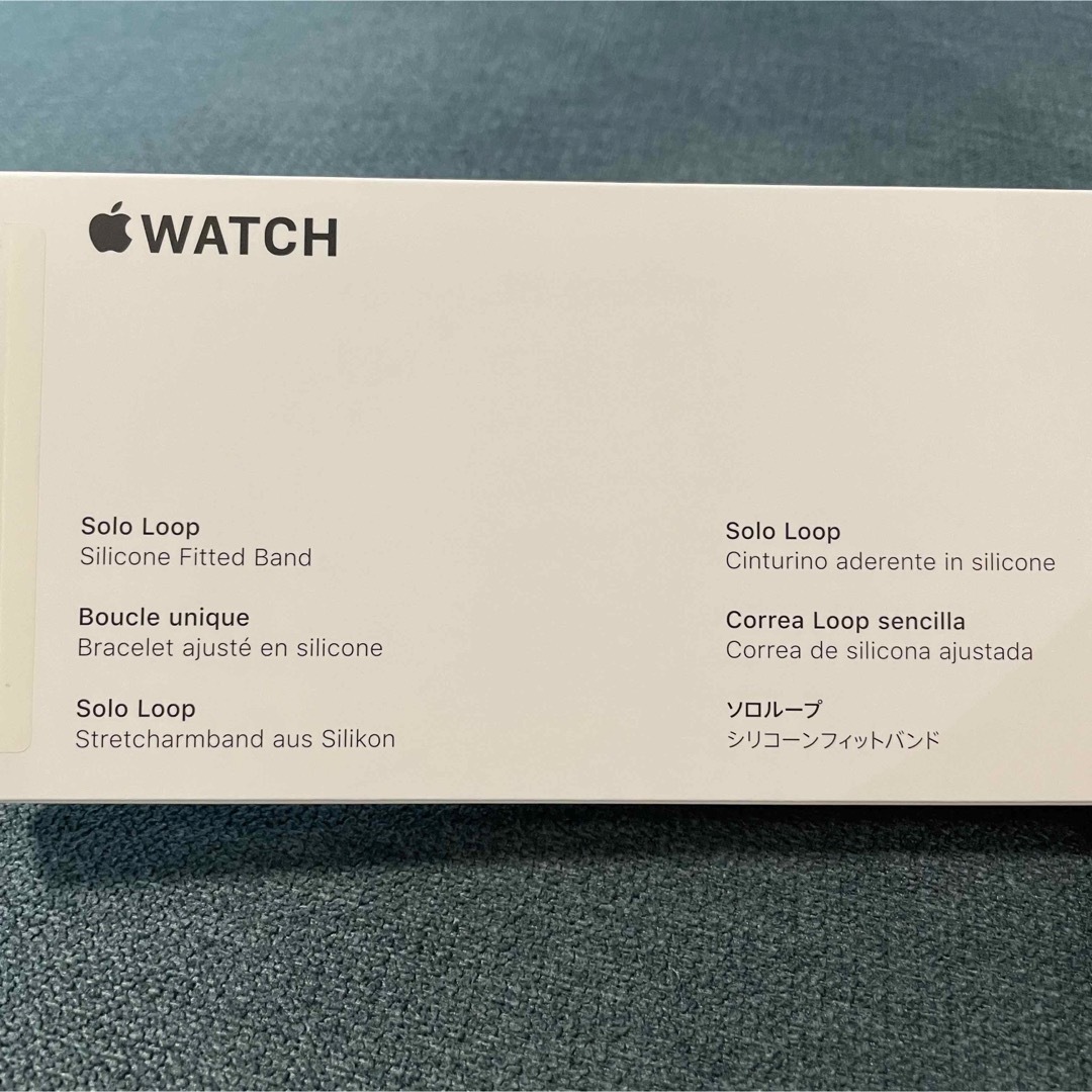 Apple Watch 純正 シリコン ソロループ 40mm サイズ4 バンド アップルウォッチの通販 by きうい's shop｜アップルウォッチ ならラクマ