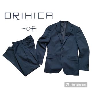 ORIHICA スーツ セットアップ A4サイズ ネイビー