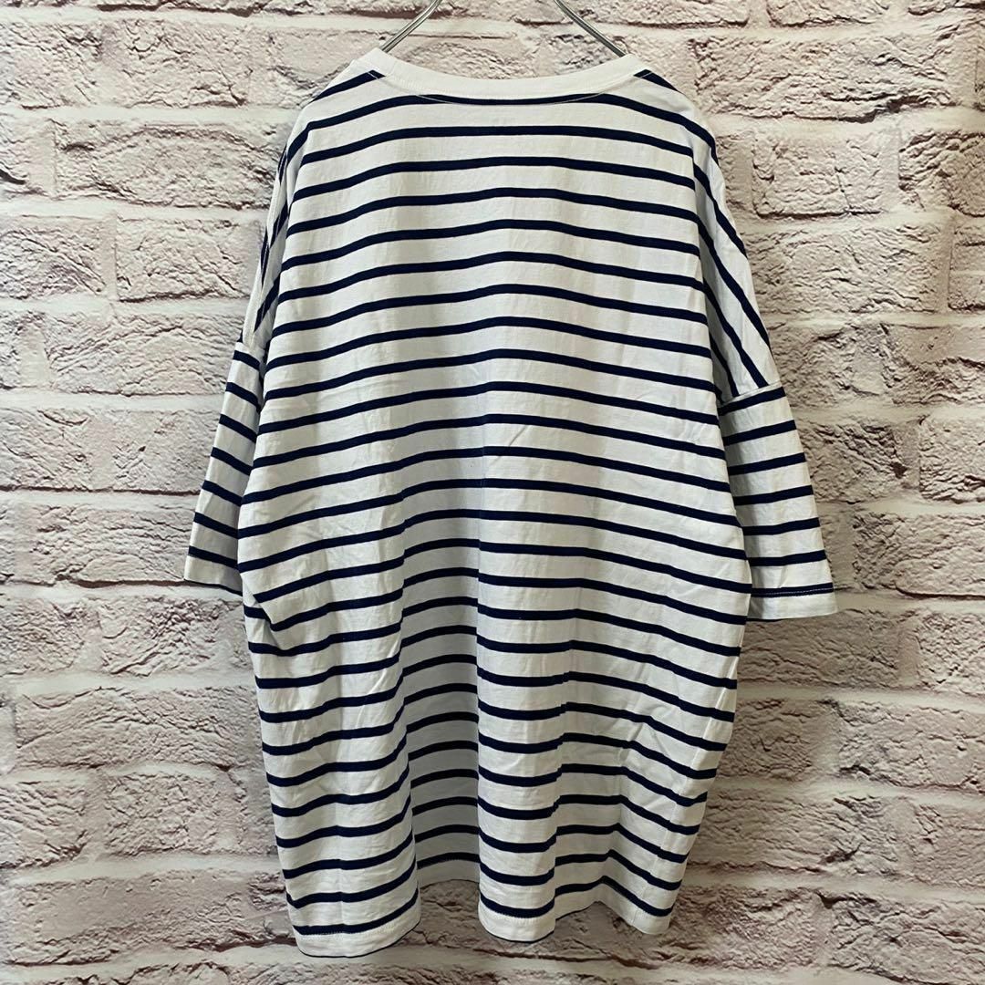 GAP(ギャップ)のGAP Tシャツ　ボーダー メンズ　レディース　[ L ] レディースのトップス(Tシャツ(半袖/袖なし))の商品写真