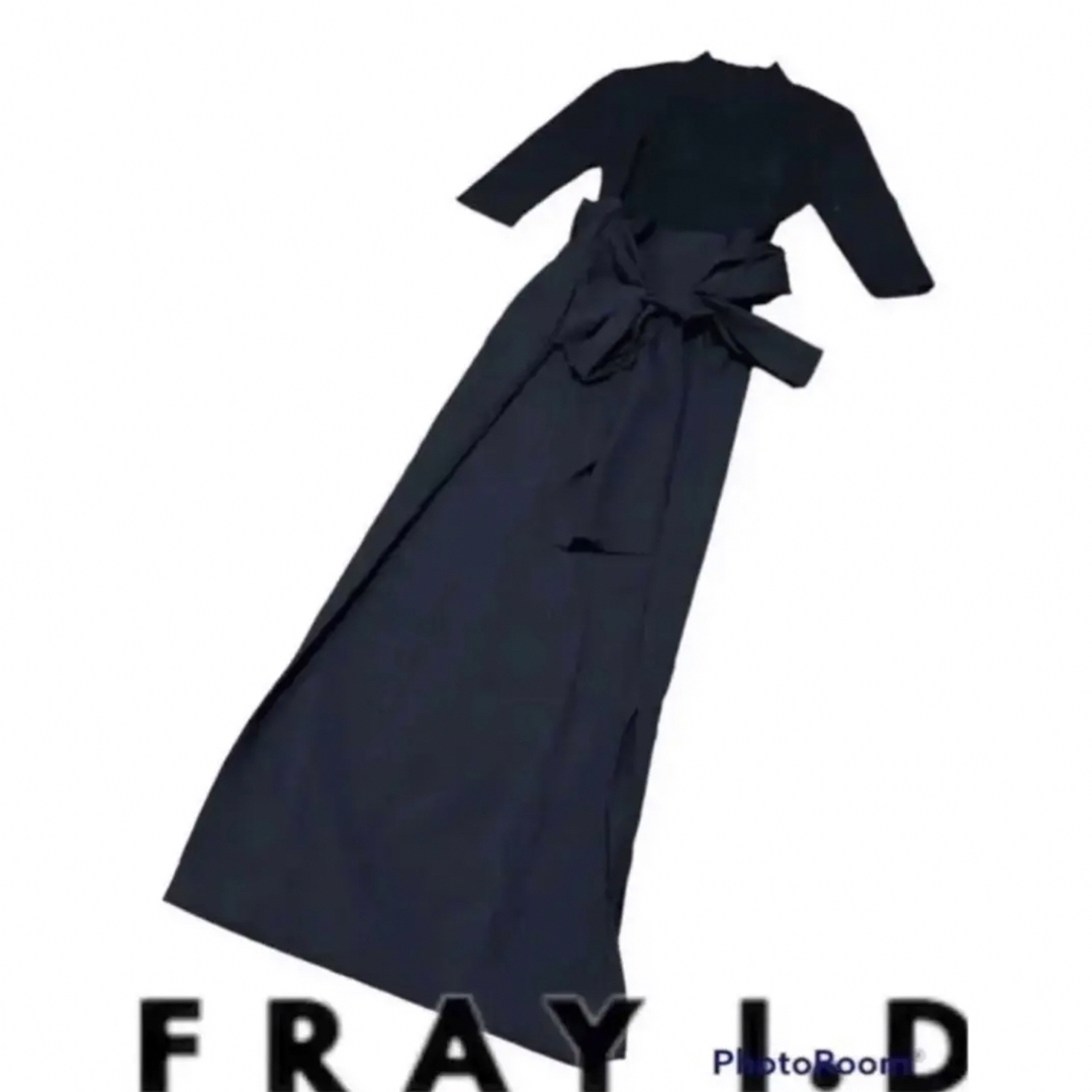 FRAY I.D - FRAY.ID フレイアイディー ドッキングワンピース マキシ丈