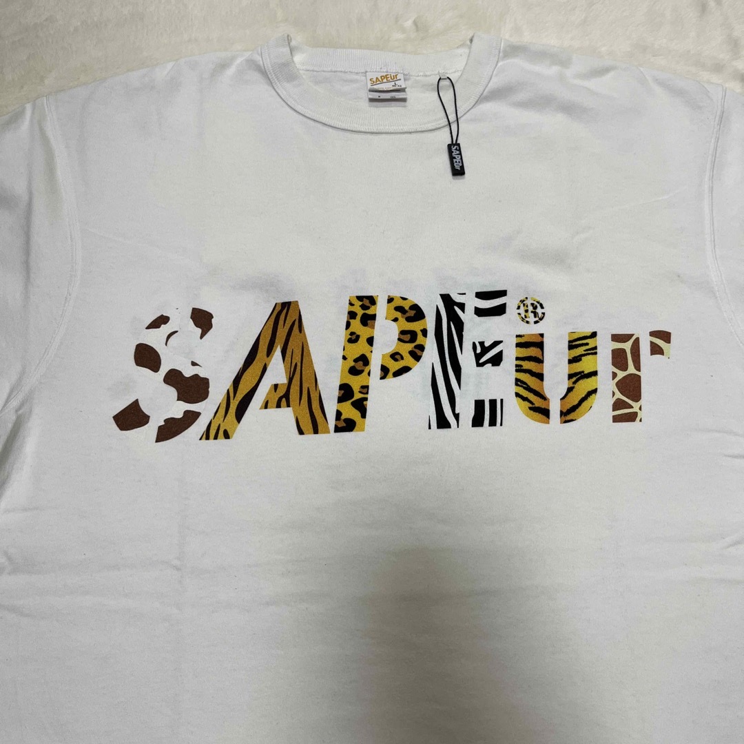 SAPEur サプール Tシャツ アニマル サイズL