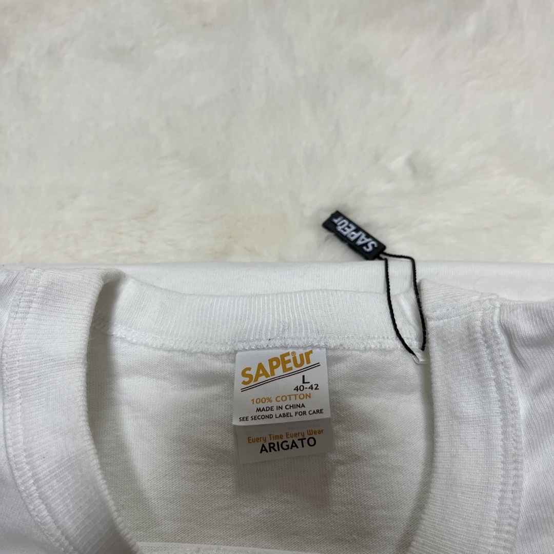 SAPEur サプール Tシャツ アニマル サイズL