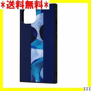 ３ イングレム iPhone 13 ケース 耐衝撃 カバー イプ/ブルー 963(モバイルケース/カバー)