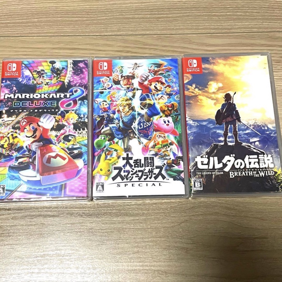 SwitchNintendo Switch ソフト 3本セット