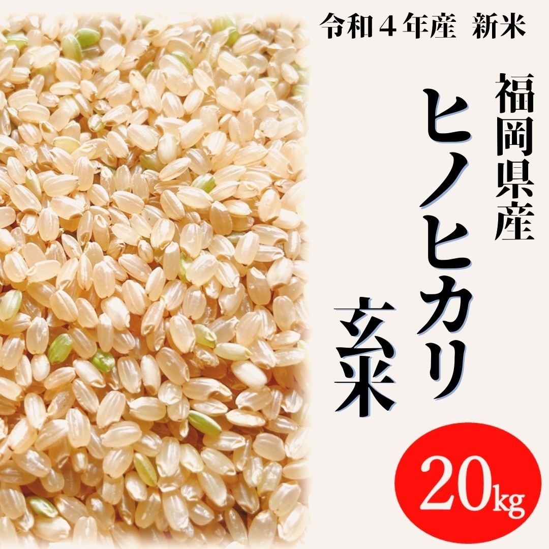 ヒノヒカリ 20kg 玄米 4年産 お米 | フリマアプリ ラクマ ヒノヒカリ 20kg 玄米 4年産 お米