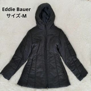 エディーバウアー(Eddie Bauer)のエディバウアー ダウンジャケット ブルゾン フード グレー Mサイズ PS 中綿(ダウンジャケット)