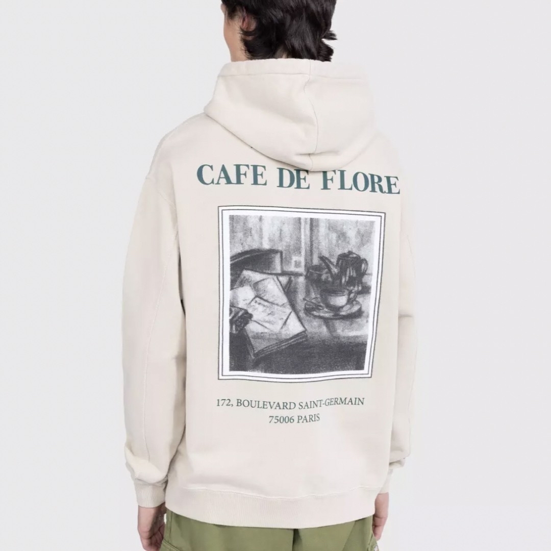 KITH(キス)のHighsnobiety × Cafe de flore パーカー S パリ限定 メンズのトップス(パーカー)の商品写真