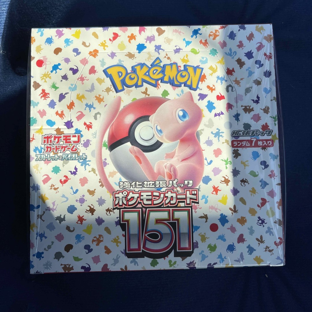 ポケモン(ポケモン)のポケモンカード 強化拡張パック ポケモンカード151 1BOX エンタメ/ホビーのトレーディングカード(Box/デッキ/パック)の商品写真