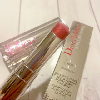 ディオール(Dior)のDior ディオール アディクトステラーシャイン 609 FRENCH PINK(口紅)