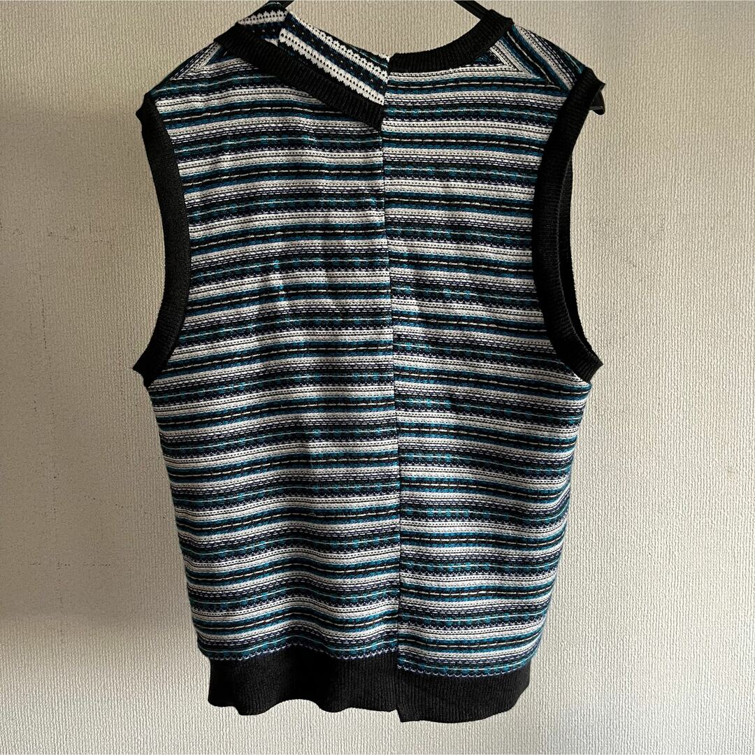 FACETASM(ファセッタズム)のFACETASM INSIDE OUT KNIT VEST 定価41,800円 メンズのトップス(ニット/セーター)の商品写真