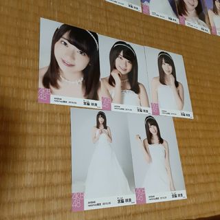 エイチケーティーフォーティーエイト(HKT48)の宮脇咲良netshop 2016.05 L版生写真5枚コンプ(その他)