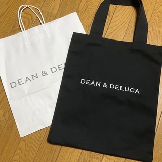 DEAN & DELUCA - コットンツイルトートバッグ Black DEAN & DELUCA 20 ...