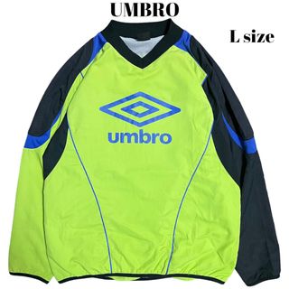 00's UMBRO ナイロンプルオーバー ピステ Y2K リアムキャラガー