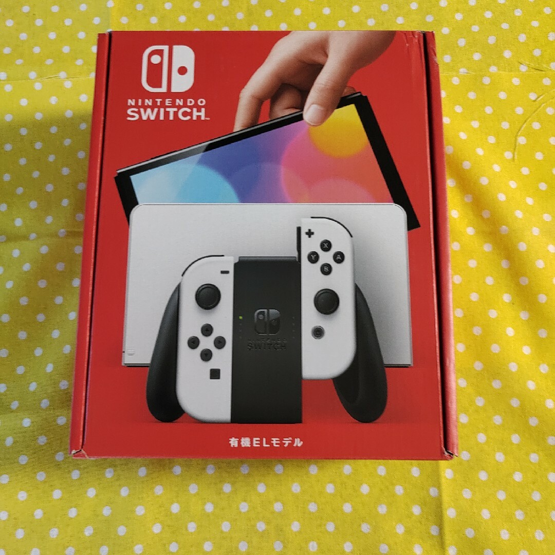 箱潰れ品）Nintendo Switch 有機EL ホワイト