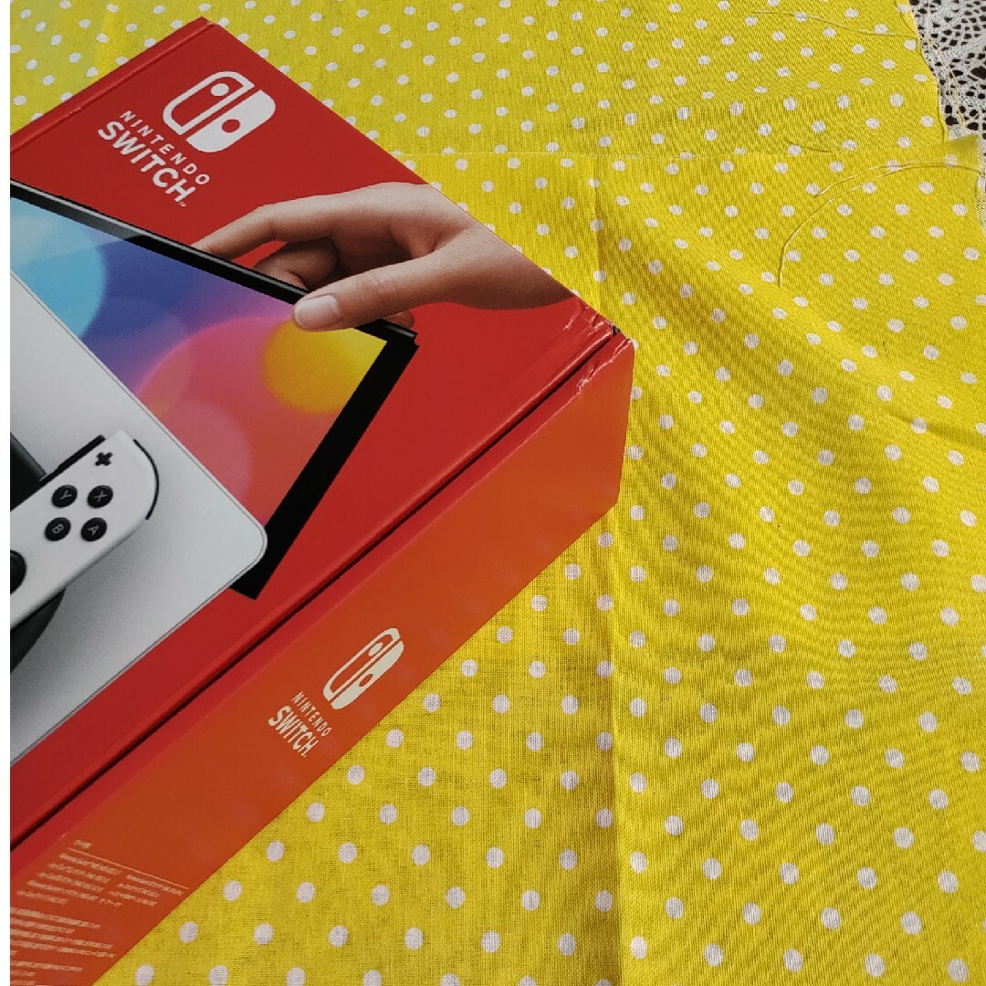 ゲームソフトゲーム機本体【訳あり】Nintendo Switch 有機ELホワイト