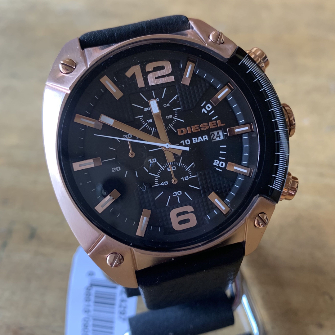 新品✨ディーゼル DIESEL クオーツ メンズ 腕時計 DZ4297 ブラック