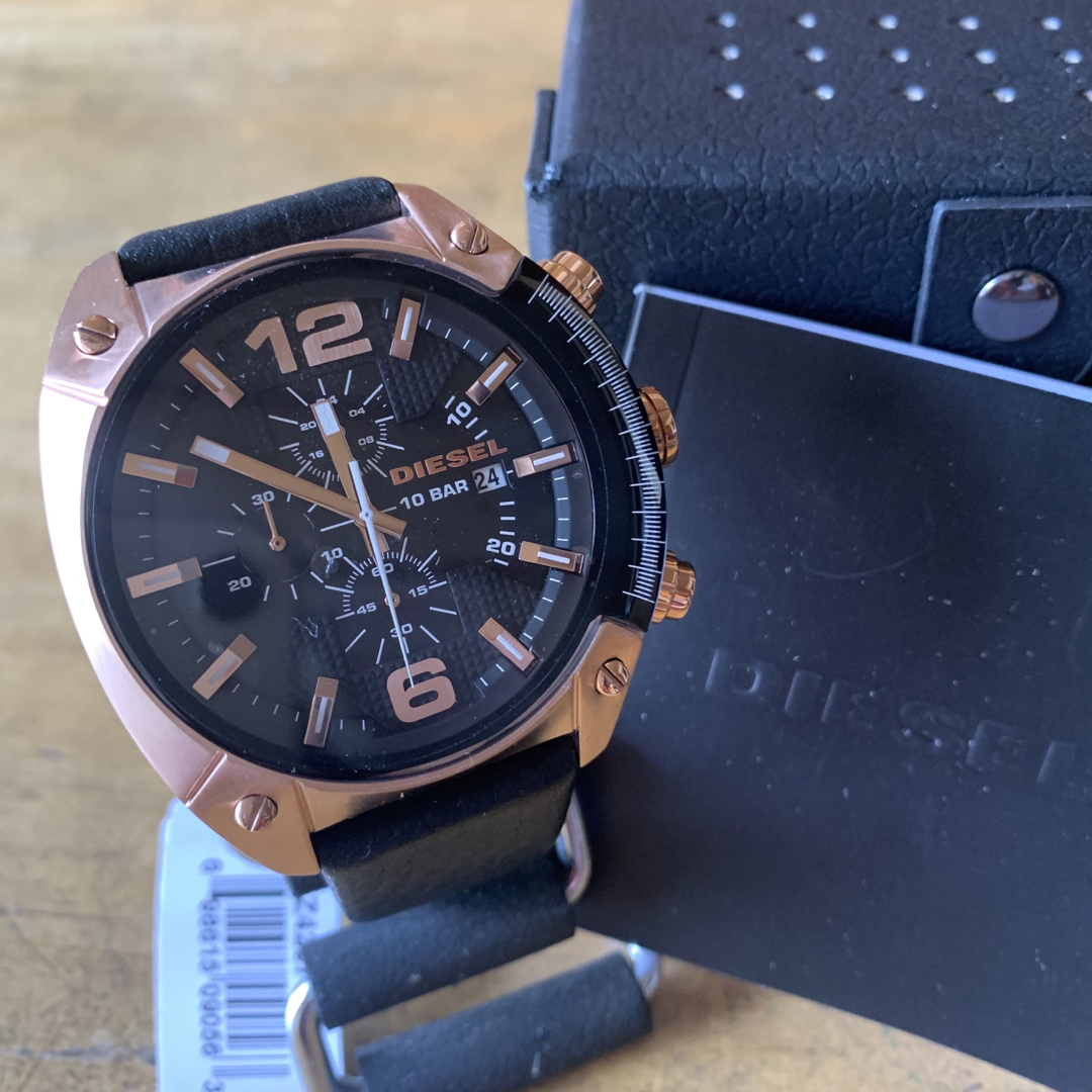 新品✨ディーゼル DIESEL クオーツ メンズ 腕時計 DZ4297 ブラック