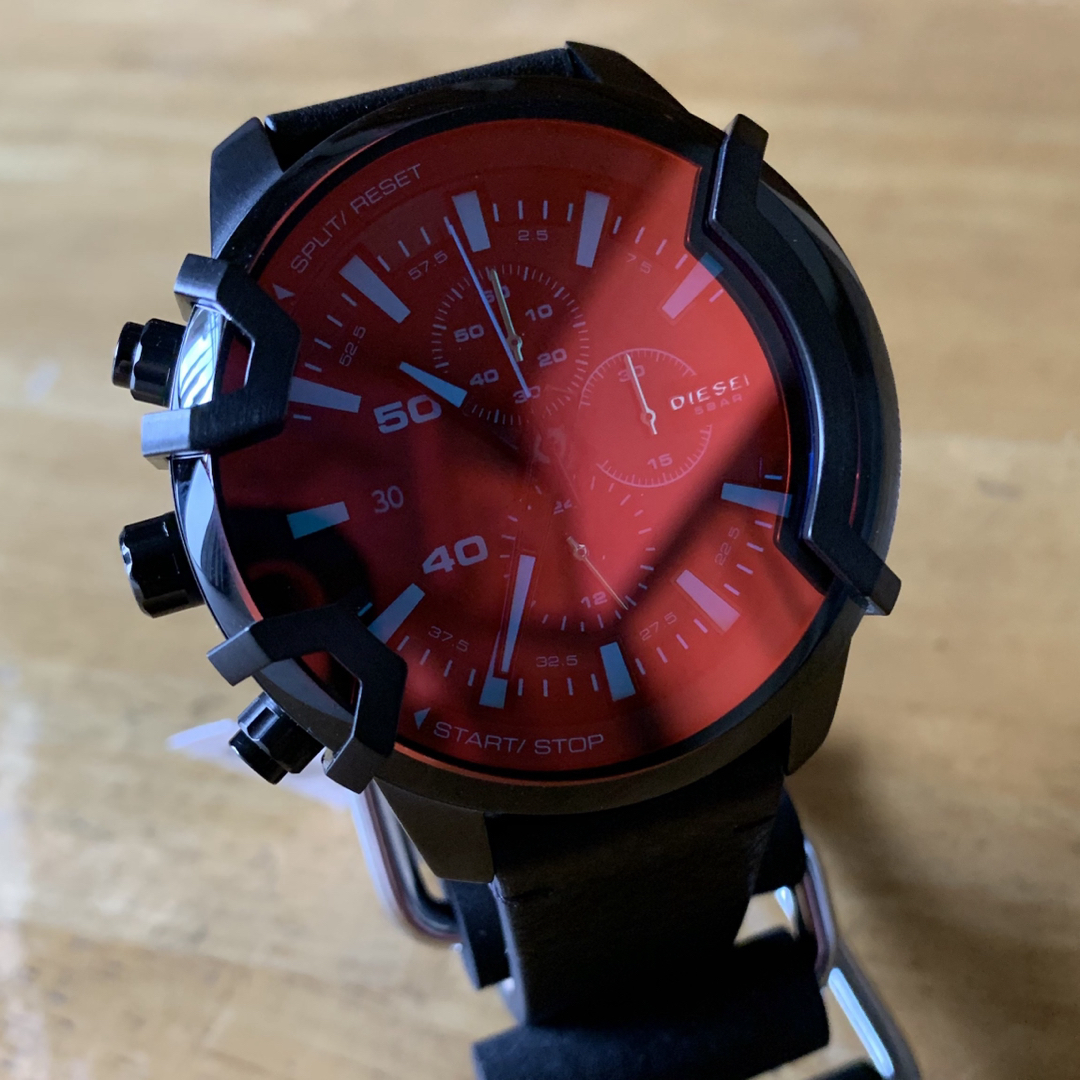 新品✨ディーゼル DIESEL メガチーフ メンズ クロノ 腕時計 DZ4519
