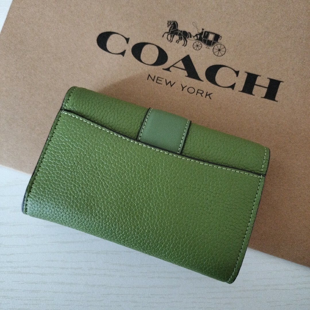 新作　新品　COACH　折り財布　ミディアム　グレース　ウォレット