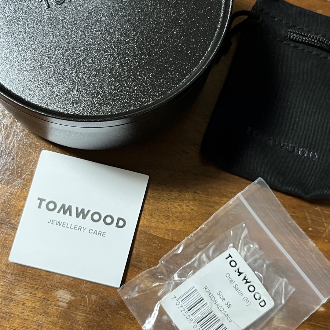 TOM WOOD - TOMWOOD Oval Satin 58の通販 by tk shop|トムウッドなら