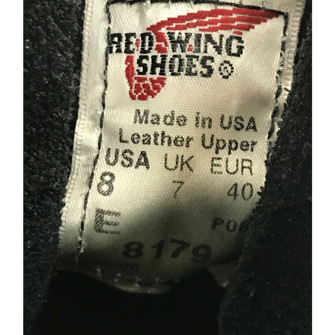 RED WING ショートブーツ    メンズ USA 8