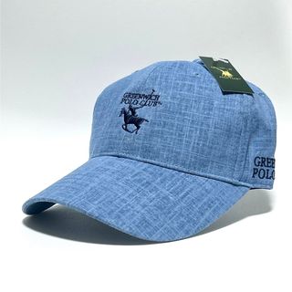 ポロクラブ(Polo Club)の新品・未使用　POLO ポロクラブ　ロゴキャップ　メンズキャップ　コットンcap(キャップ)