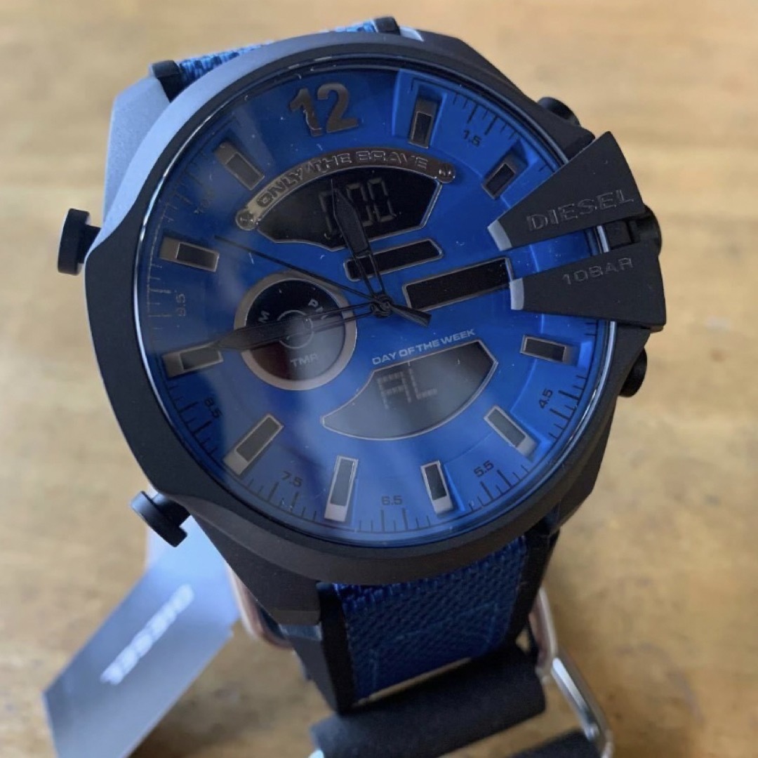 新品✨ディーゼル DIESEL クオーツ 腕時計 DZ4550 ブルー