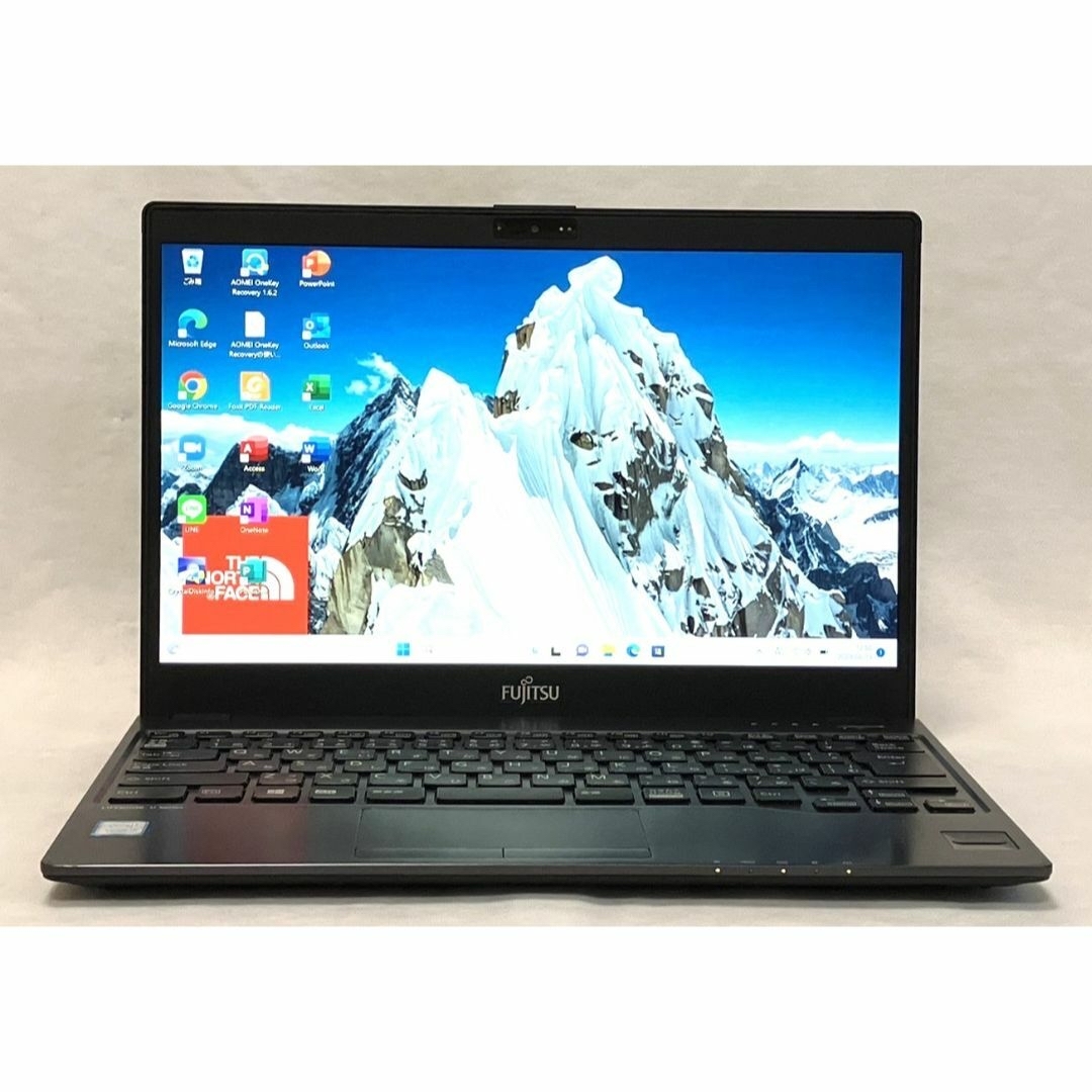 富士通 LIFEBOOK U938/S SIM搭載 大容量バッテリー 美品