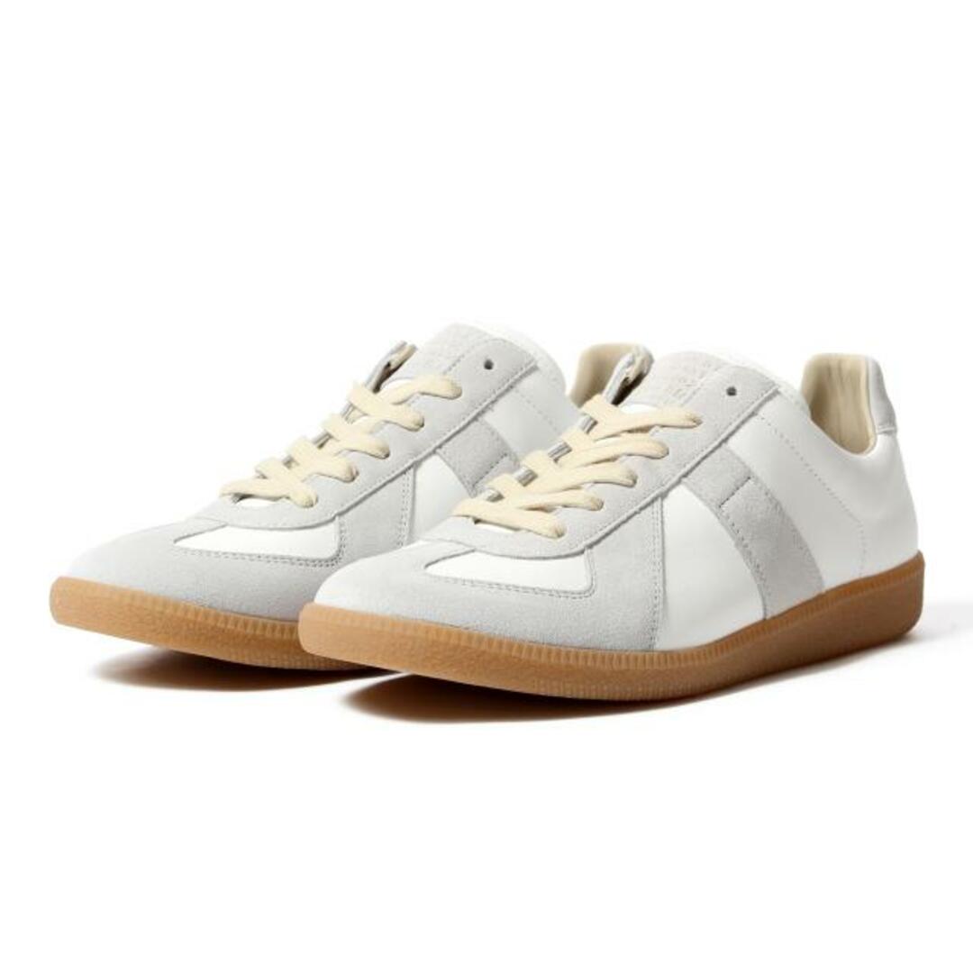 【新品未使用】 メゾンマルジェラ Maison Margiela スニーカー レプリカ Replica Sneakers Low Top レザー S57WS0236 P1895-101  【EU43/JP28cm】