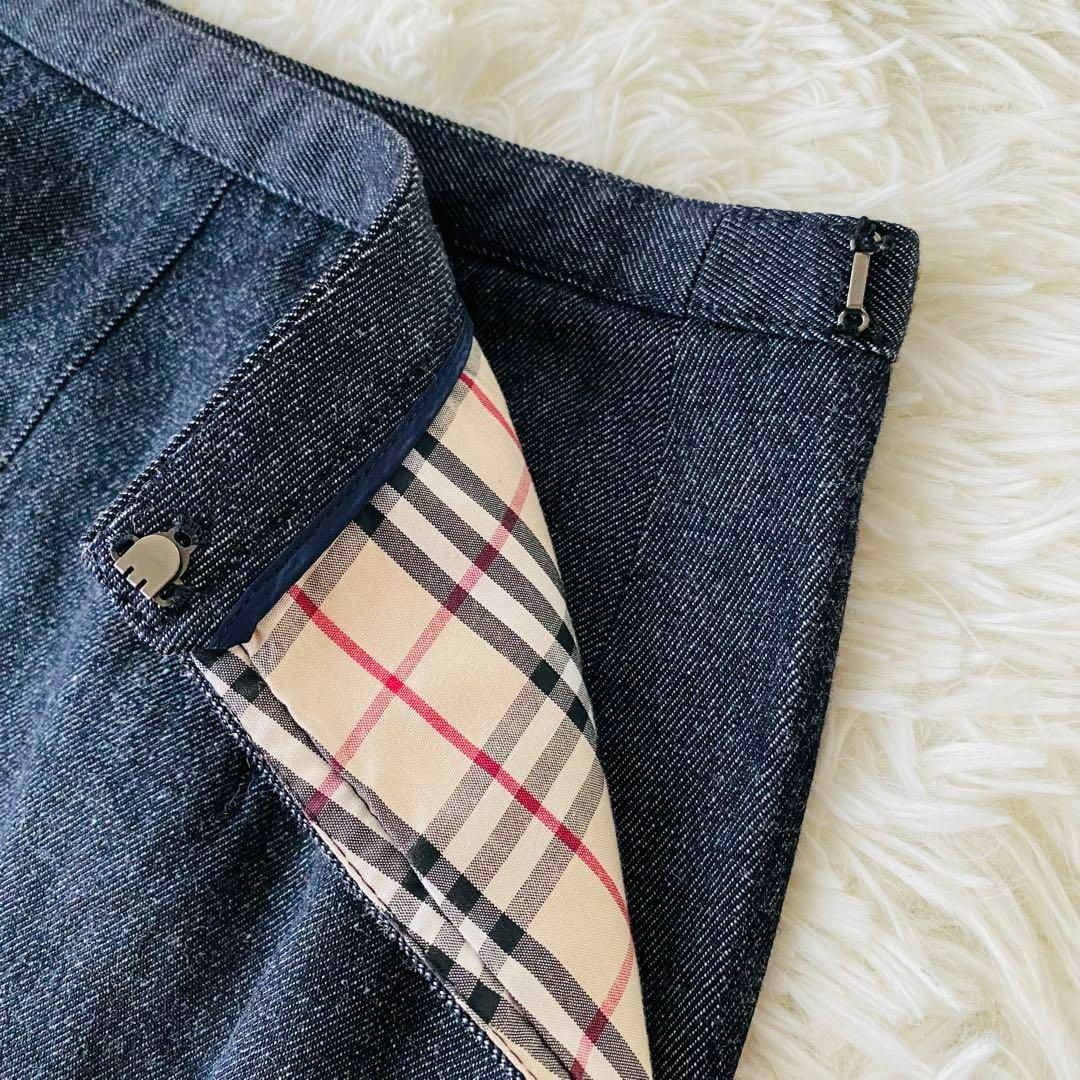 BURBERRY - 美品 バーバリーロンドン ノバチェック コットンウール