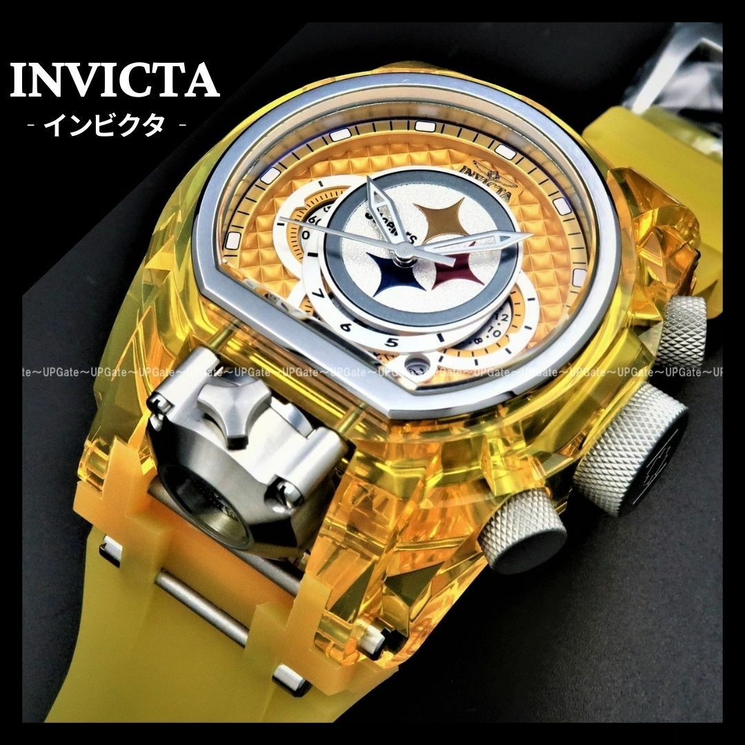 INVICTA - 最上位高級☆ピッツバーグ・スティーラーズ INVICTA NFL