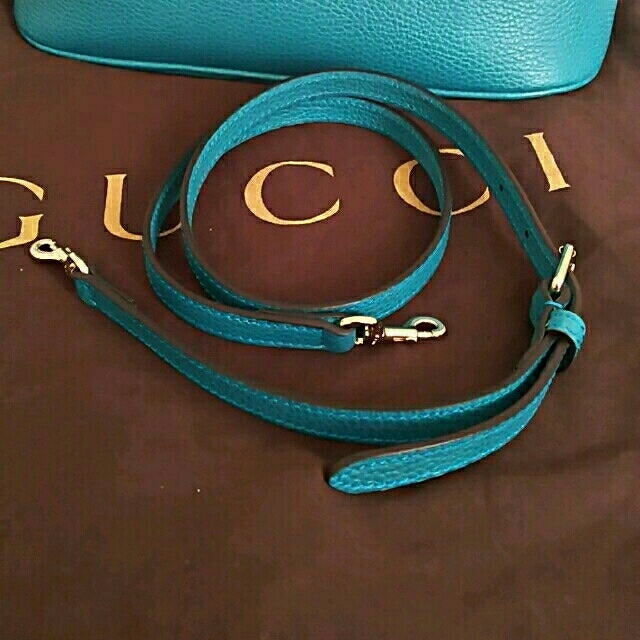 Gucci(グッチ)の【未使用】レザー ストラップのみ★グッチ★バッグ  革  レディースのバッグ(ショルダーバッグ)の商品写真
