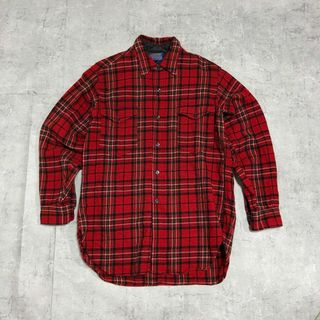 ペンドルトン(PENDLETON)のPendleton ペンドルトン 60s ウールチェックシャツ サイズL相当(シャツ)