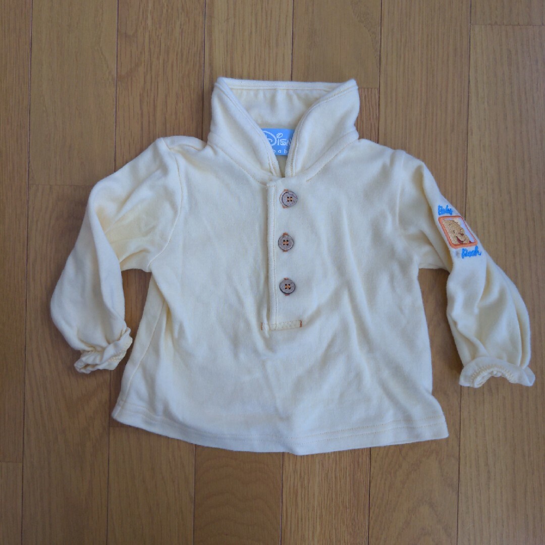 ディズニー　プーさん　長袖シャツ キッズ/ベビー/マタニティのベビー服(~85cm)(シャツ/カットソー)の商品写真