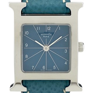 エルメス Hウォッチ 腕時計(レディース)（ブルー・ネイビー/青色系）の