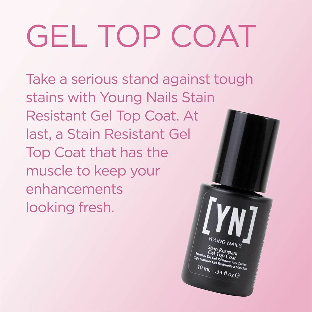 Young Nails Stain Resistant Gel Top Coat 1
