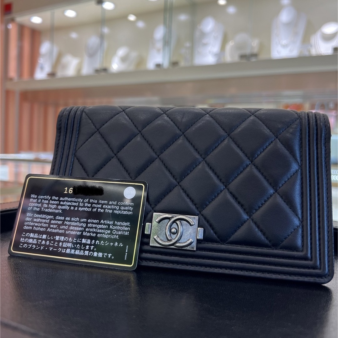 CHANEL ボーイシャネル 長財布 ウォレット